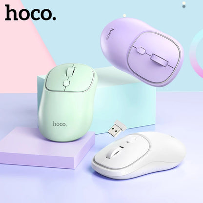 HOCO GM25 Dual-Mode Wireless Silent Mouse – 1600 DPI