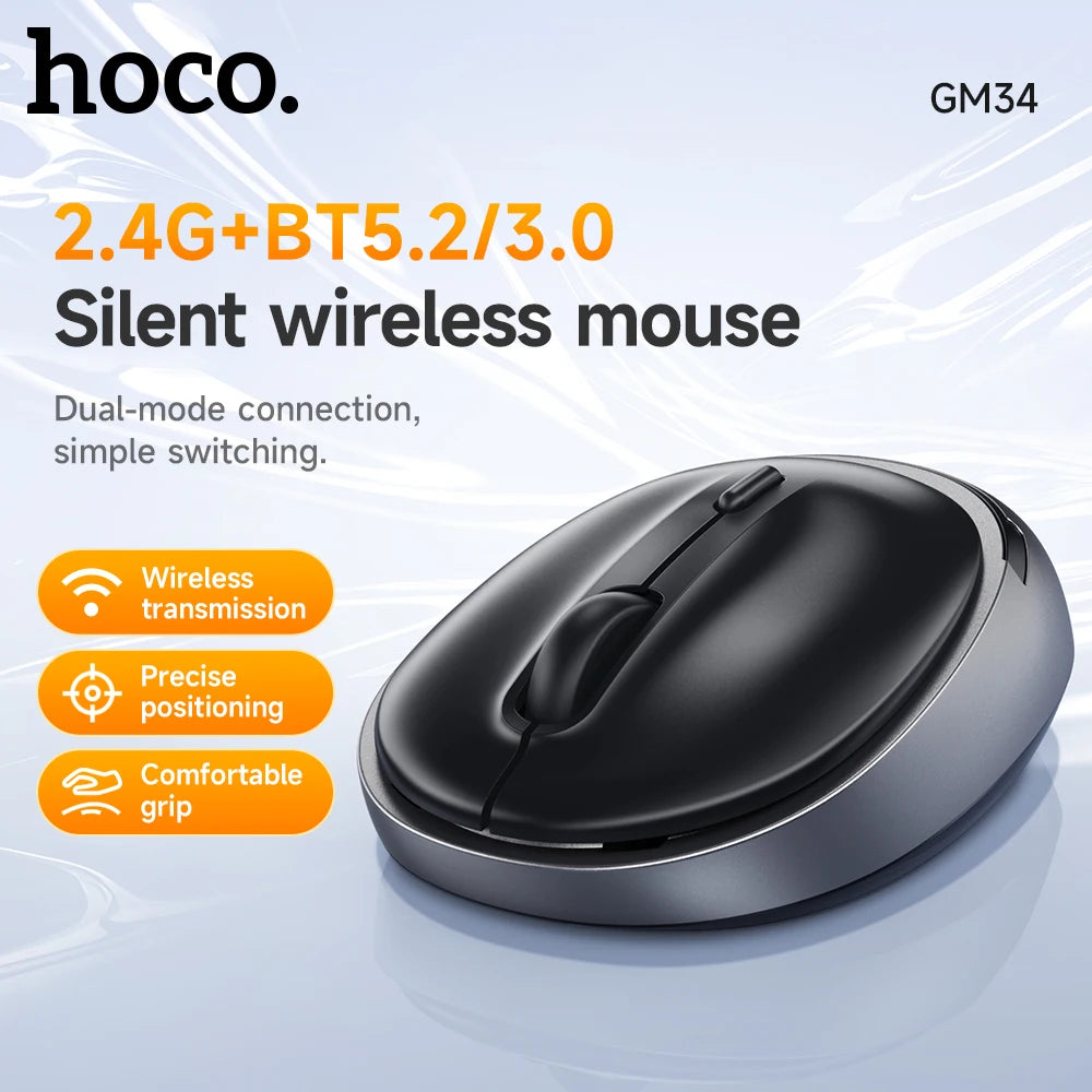 HOCO GM34 Silent Dual Wireless Mouse