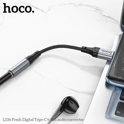 HOCO LS36 USB-C to 3.5mm Audio Adapter with DAC