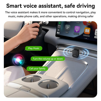 HOCO HU3 Wireless CarPlay Adapter for iPhone