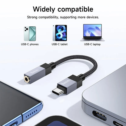 HOCO UPA32C USB-C to 3.5mm Audio Adapter with DAC