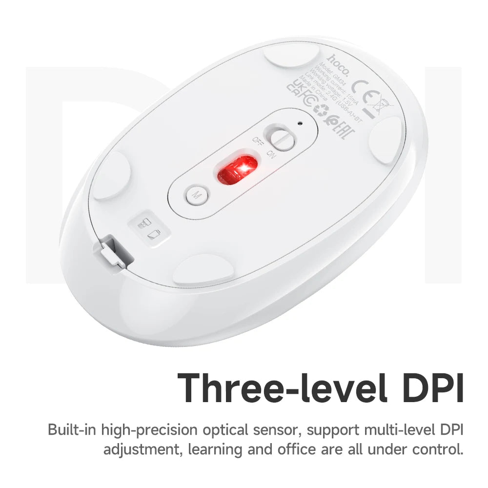 HOCO GM34 Silent Dual Wireless Mouse