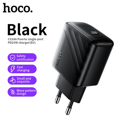 HOCO CS24A TurboCharge PD25W Wall Charger