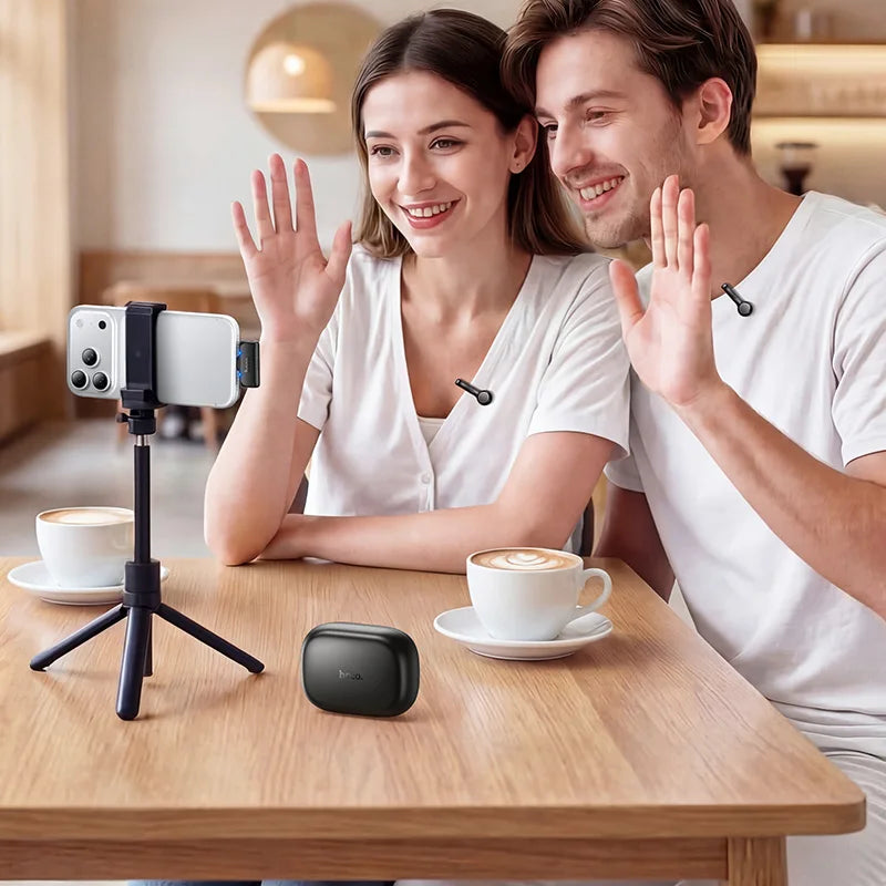HOCO L27 Dual Wireless Lavalier Microphone for USB-C