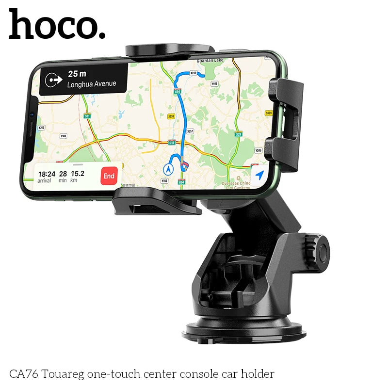 HOCO CA76 Universal Car Phone Holder with 360° Rotation
