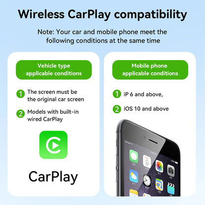 HOCO HU3 Wireless CarPlay Adapter for iPhone