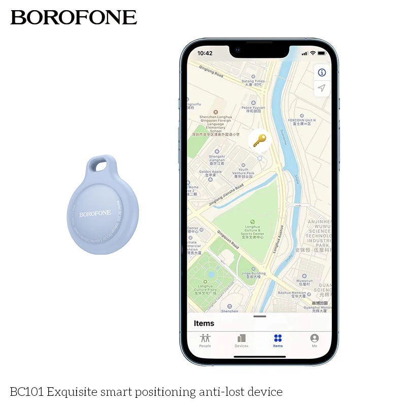 BOROFONE BC101 Bluetooth Tracker Compatible with Apple Find My