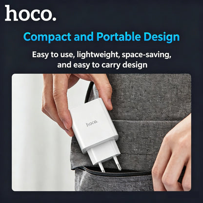 HOCO C102A 4-Port USB Wall Charger QC 3.0 18W