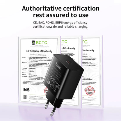 HOCO N77 45W GaN USB-C Charger with USB-C Cable