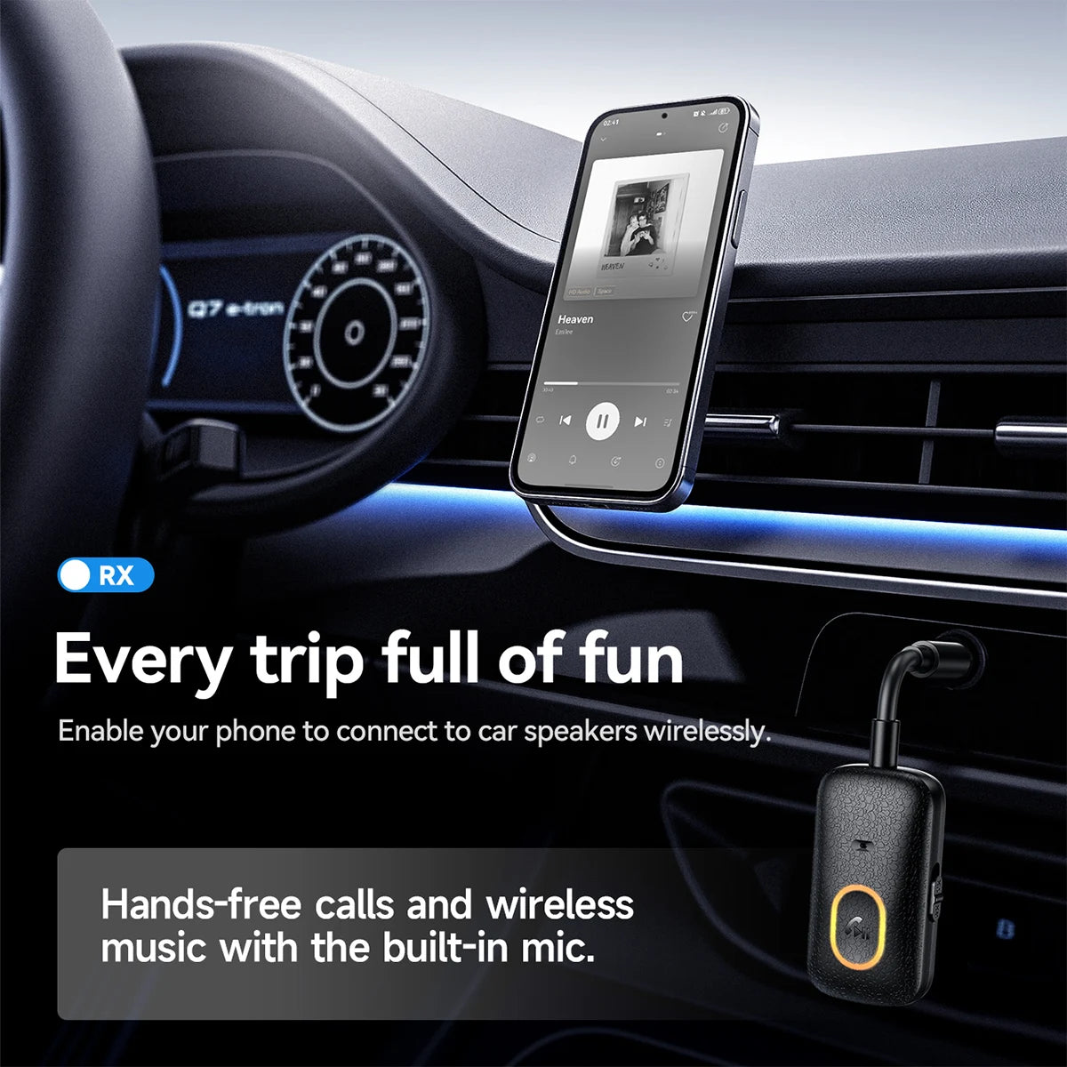 HOCO E151 Bluetooth 5.4 AUX Receiver & Transmitter