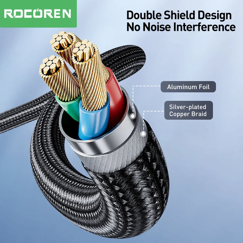 ROCOREN USB-C to 3.5mm AUX Audio Cable