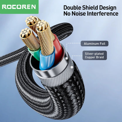 ROCOREN USB-C to 3.5mm AUX Audio Cable