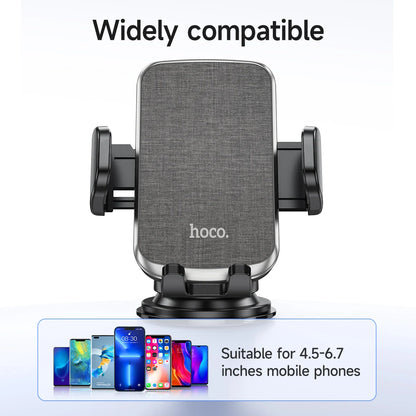 HOCO CA95 Suction Cup Car Phone Mount with Telescopic Arm