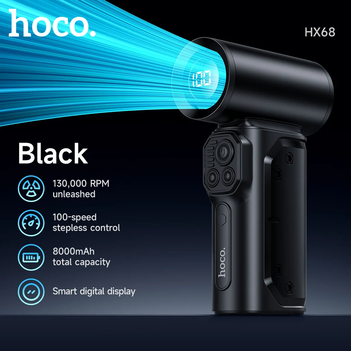 HOCO HX68 Turbo Jet Fan Air Blower