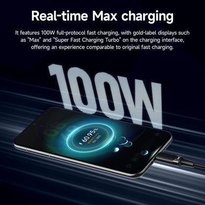 HOCO U153 100W USB-C to USB-C Fast Charging Cable with E-Marker Chip