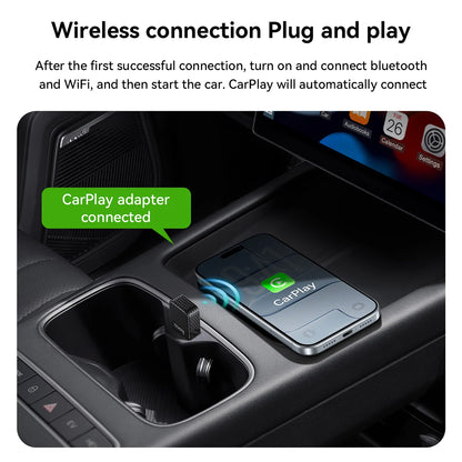HOCO HU3 Wireless CarPlay Adapter for iPhone