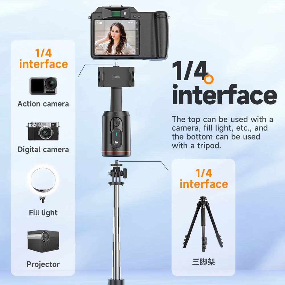 HOCO K23 Smart PTZ Face Tracking Phone Holder
