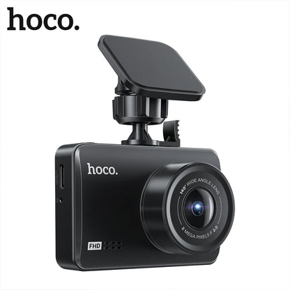 HOCO DV3 Dual 1080P Dash Cam Kit – Front & Rear Hidden Car Camera with 2.45” IPS Display