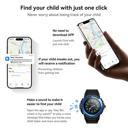HOCO E112 Kids Smartwatch with Apple Find My