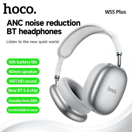 HOCO W55 Plus ANC Wireless Headphones