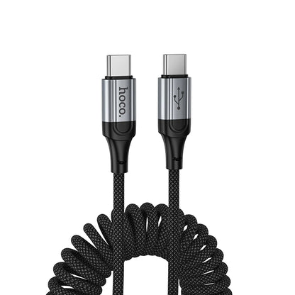 HOCO X121 60W USB-C Spiral Fast Charging Cable