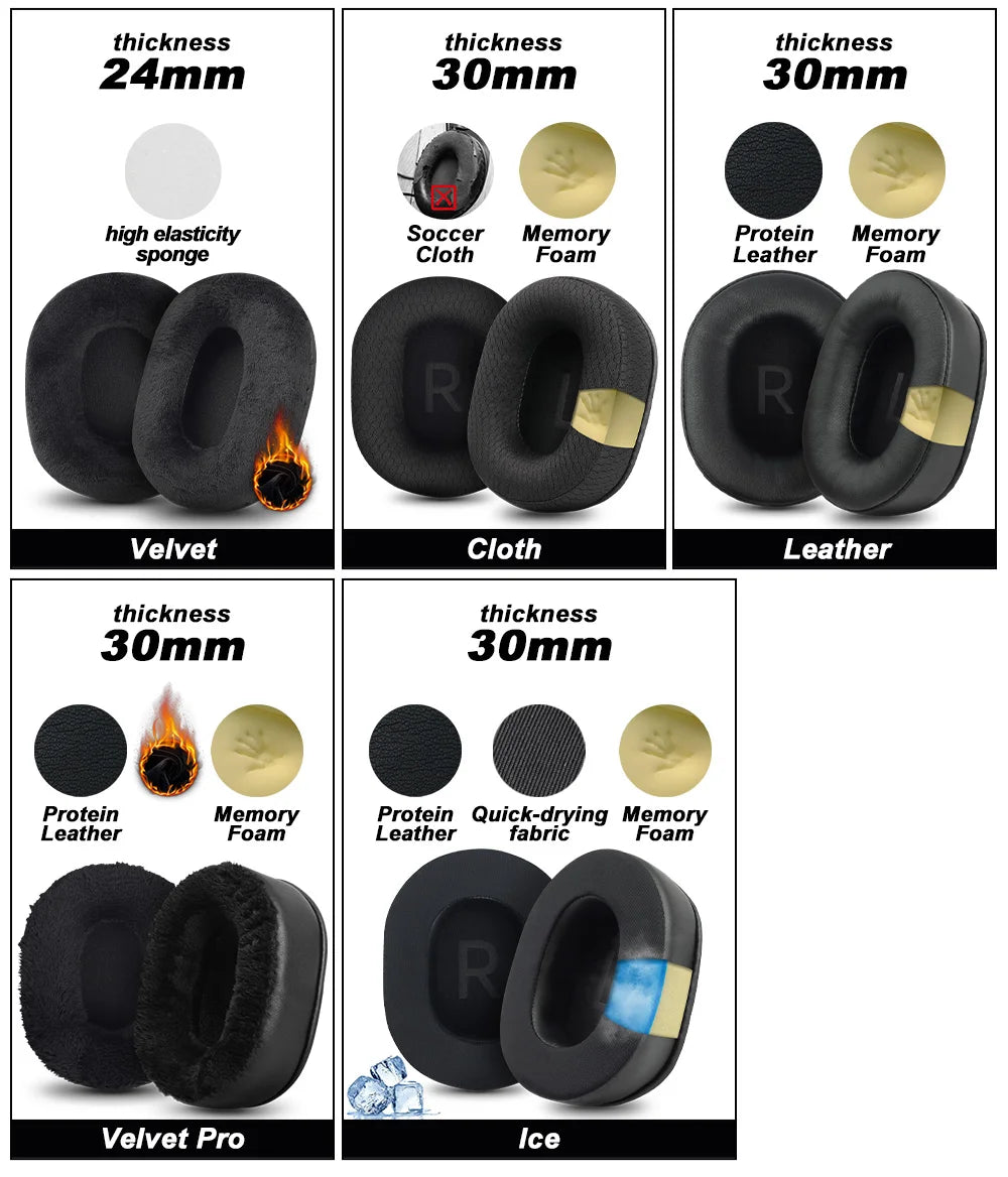 Replacement Earpads for HOCO W45 Studio Headset