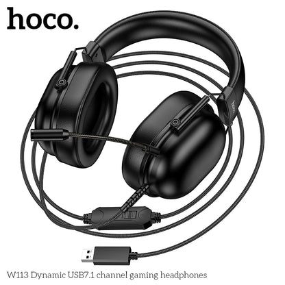 HOCO W113 USB Gaming Headset (7.1 Surround)