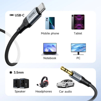 HOCO UPA26 USB-C to 3.5mm Hi-Fi Audio Cable