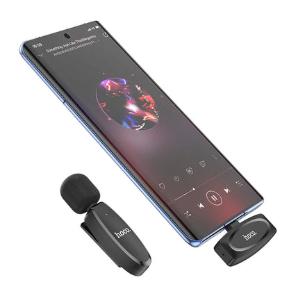 HOCO L15 Wireless Lavalier Microphone USB-C