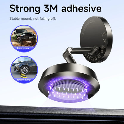 HOCO HW33 Magnetic Wireless Car Charger Mount 15W