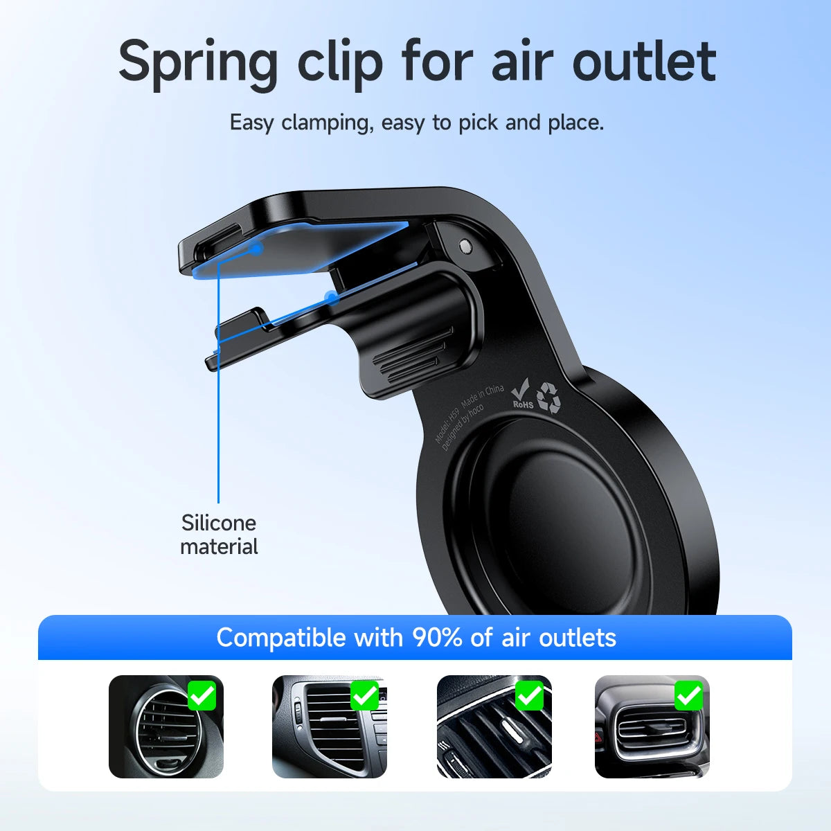 HOCO H59 Magnetic Air Vent Car Mount