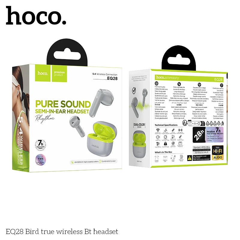 HOCO EQ28 Semi-Open True Wireless Earbuds