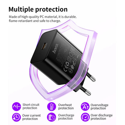 HOCO N77 45W GaN USB-C Charger with USB-C Cable