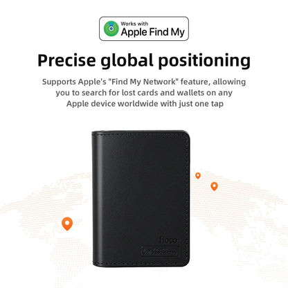 HOCO E91F Wallet Tracker with Apple Find My and Wireless Charging