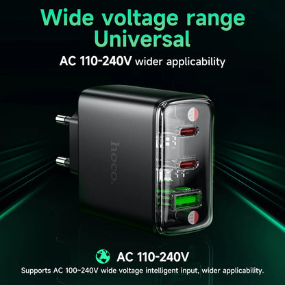 HOCO CS44A 65W Dual USB-C Fast Charger