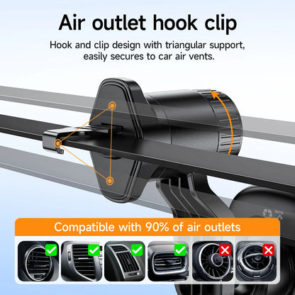 HOCO H74 360° Magnetic Air Vent Car Phone Holder