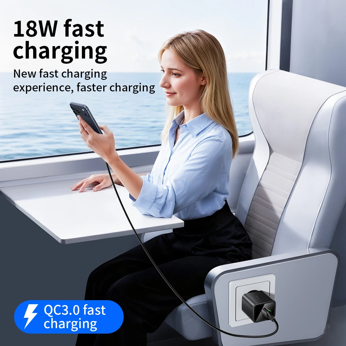 HOCO CS81A PowerDisplay 18W Fast Charger