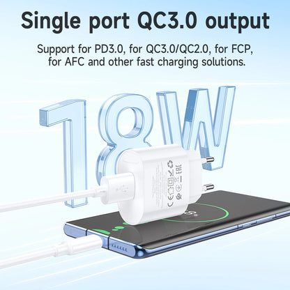 HOCO C109A 18W QC 3.0 Fast Charger