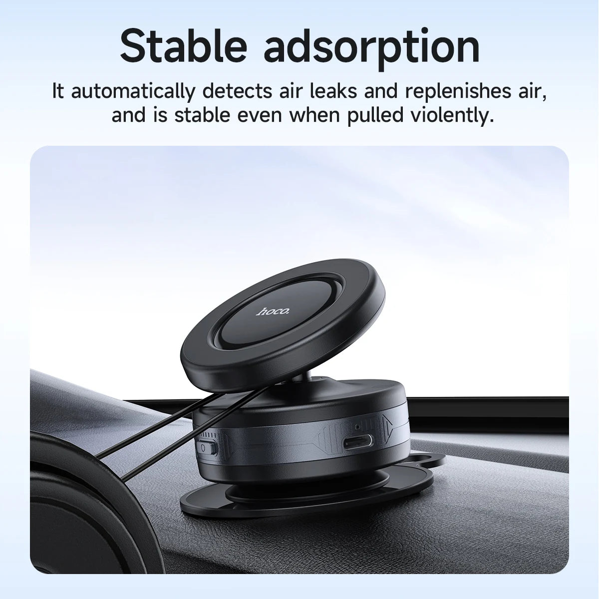HOCO H87 Magnetic Vacuum Car Phone Mount