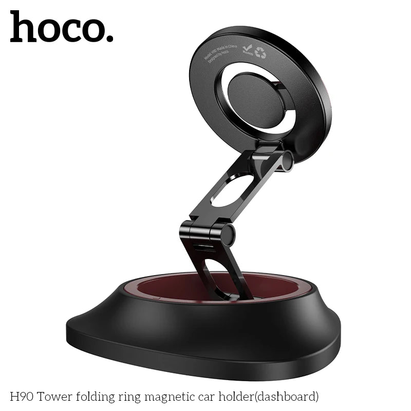 HOCO H90 Foldable Magnetic Dashboard Phone Mount
