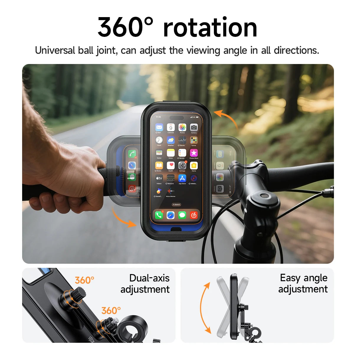 HOCO H95 Waterproof Bike Phone Mount