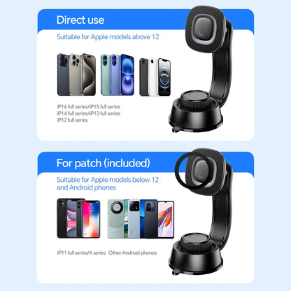 HOCO HW31 Magnetic Wireless Car Charger Mount 15W