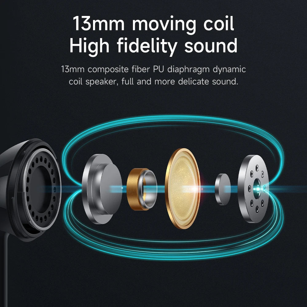 HOCO EQ5 ANC Wireless Earbuds with ENC Microphones