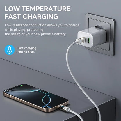 HOCO U137 PowerDisplay 60W USB-C Fast Charging Cable