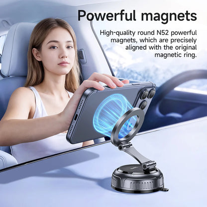HOCO H92 Magnetic Car Phone Mount with Suction Cup and 360° Rotation