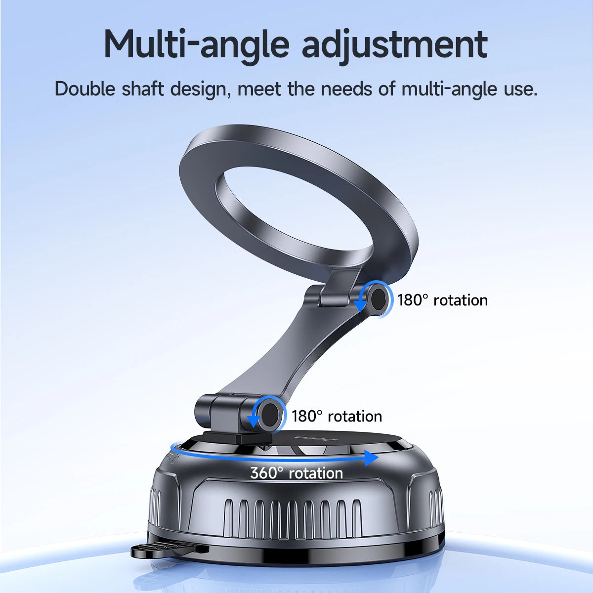 HOCO H92 Magnetic Car Phone Mount with Suction Cup and 360° Rotation