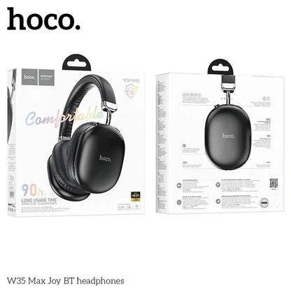 Hoco W35 Max Joy BT headphones packaging on a white background