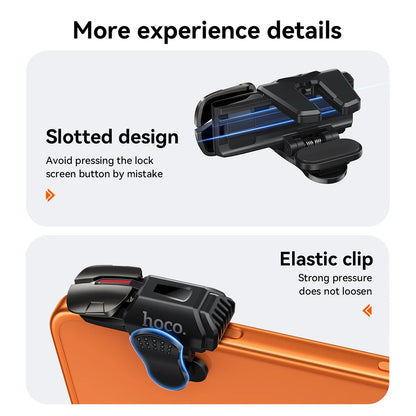 HOCO GA22 Mobile Gaming Triggers with 6 Buttons (2-Pack)