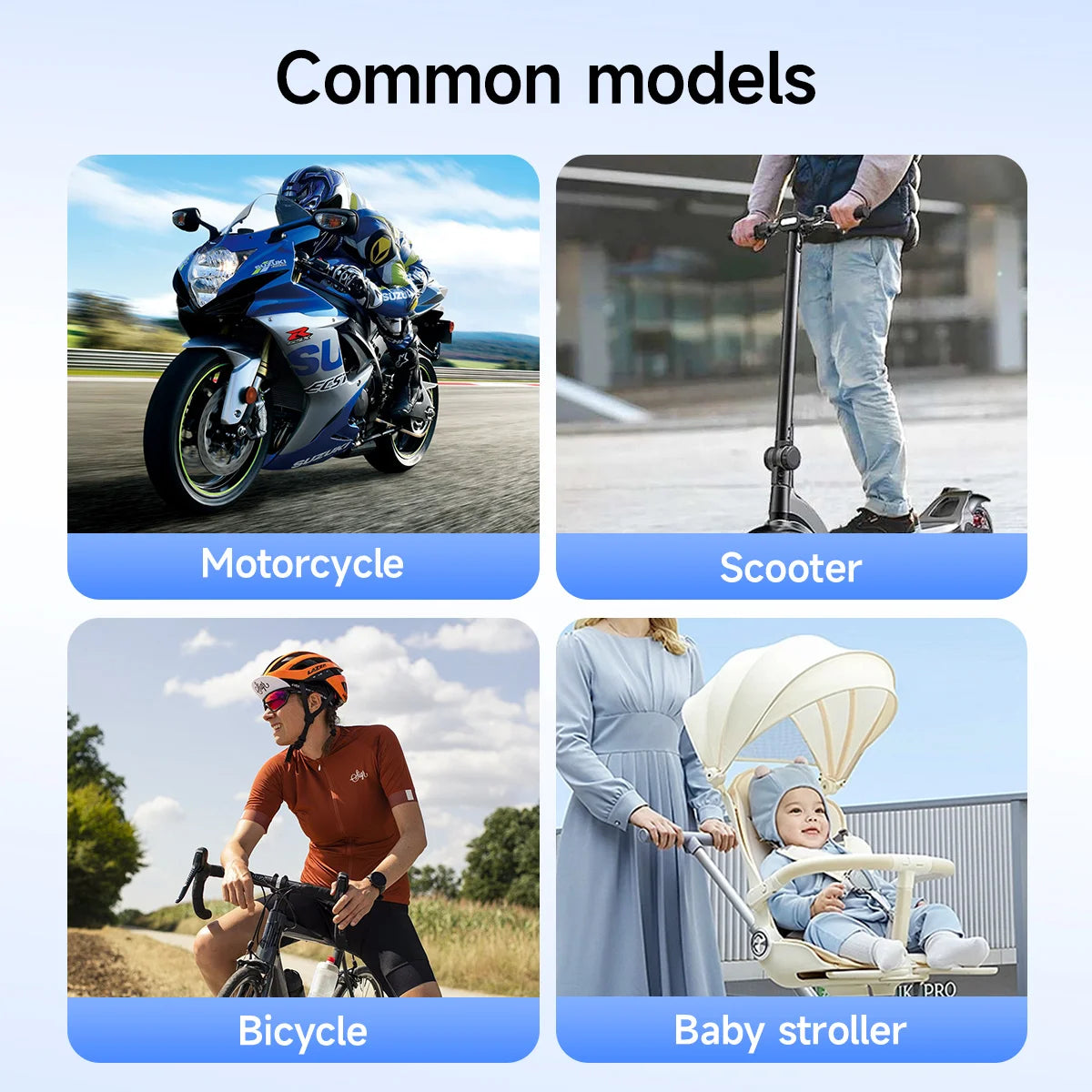 HOCO H85 360° Bicycle & Motorcycle Phone Holder