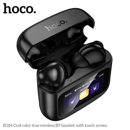 HOCO EQ14 Smart Touchscreen Wireless Earbuds